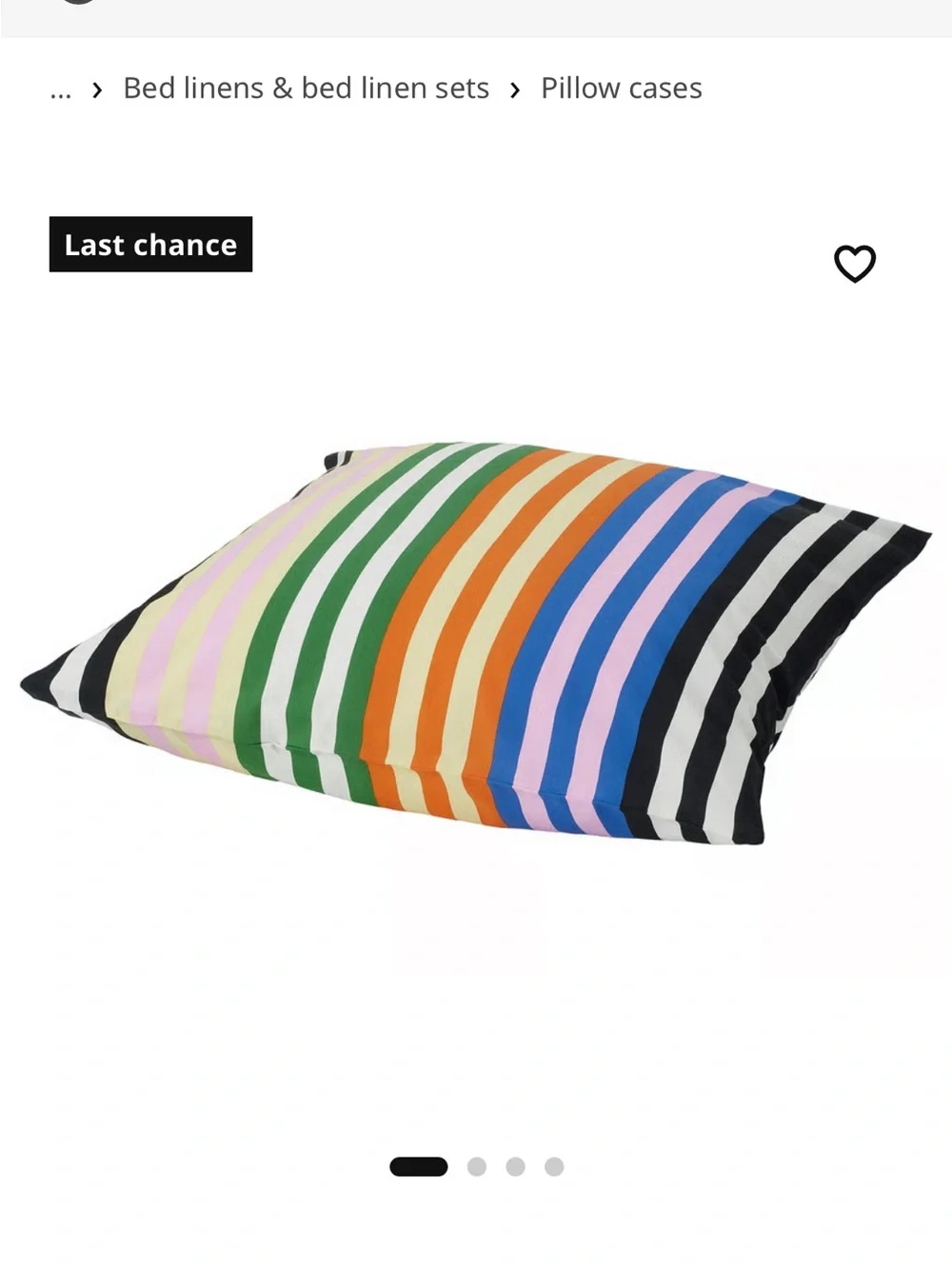 IKEA bright striped